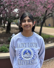 A headshot of Sanvi Pasala