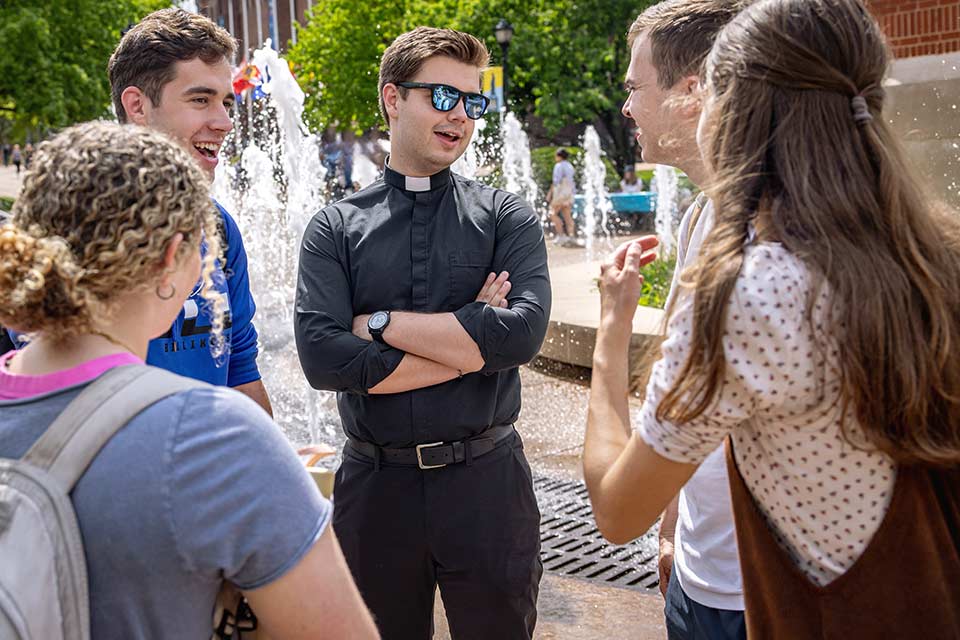 Students at Java with the Jesuits
